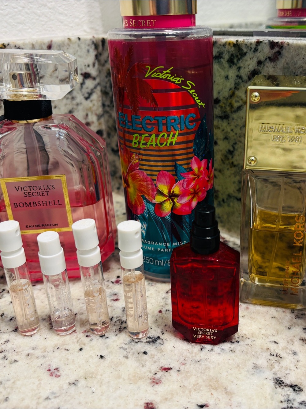 Perfume Lot: Victorias Secret, Michael Kors, Coach Juicy